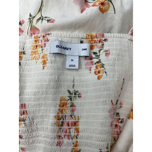 Plus Size XL 2-Piece Outfit Floral Linen Dress & Pink Cropped Jacket Set - Picture 12 of 16